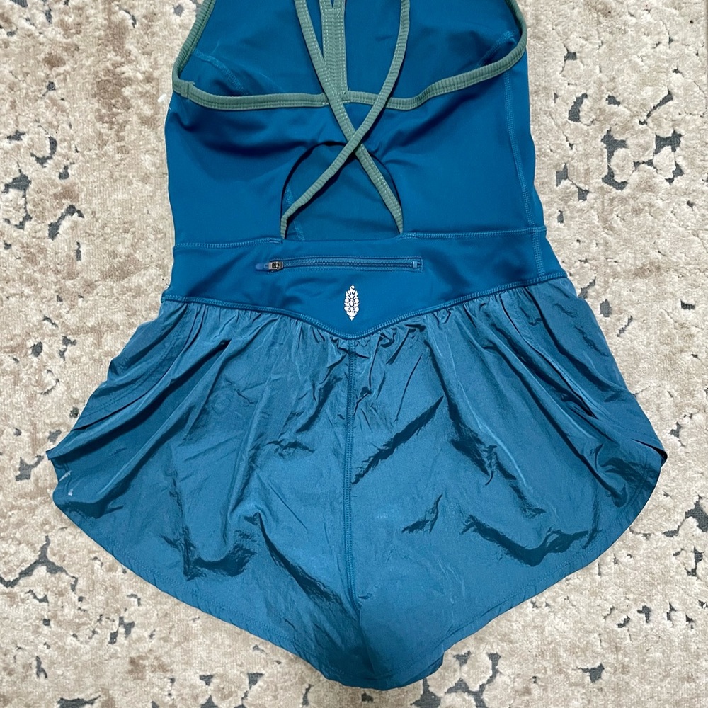 NWOT Free People Movement Last Mile Runsie (Romper) - Picture 9 of 12